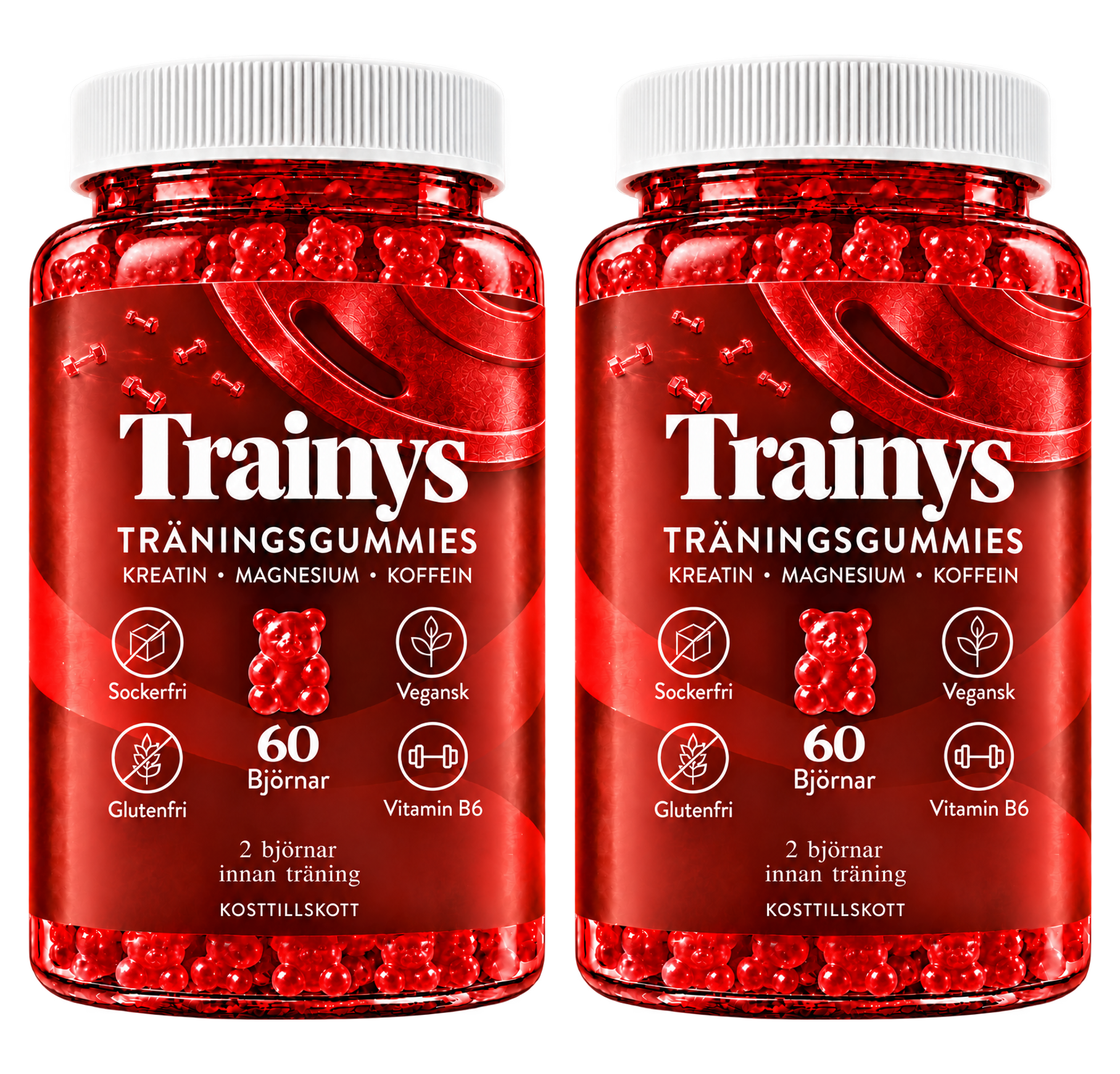 Trainys – 2 burkar